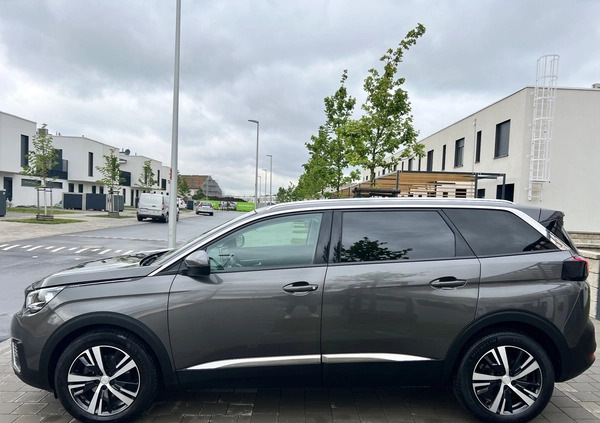 Peugeot 5008 cena 59500 przebieg: 175000, rok produkcji 2018 z Wrocław małe 254